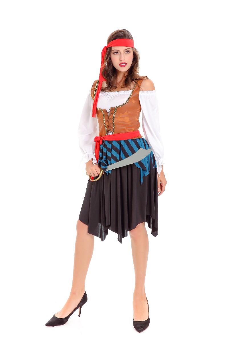 F1807 Adult Queen Of The High Seas Costume